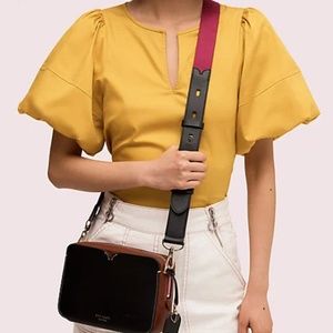 Kate Spade Cross Body Bag - Maroon/Mauve